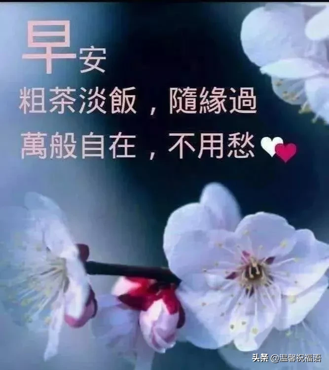 早上圖片問候表情圖片祝福語（唯美圖片早上好祝福語動態表情）