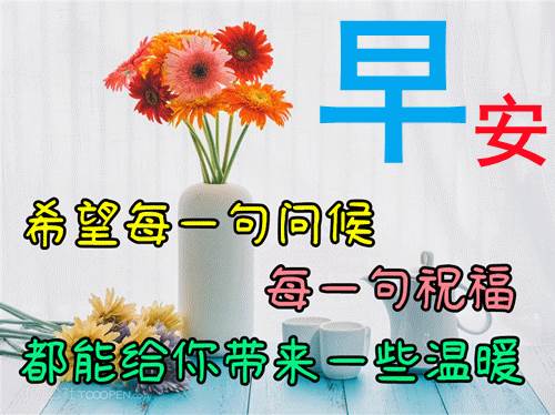 1月19日早上好祝福圖片（早上好的問候語最新圖片）