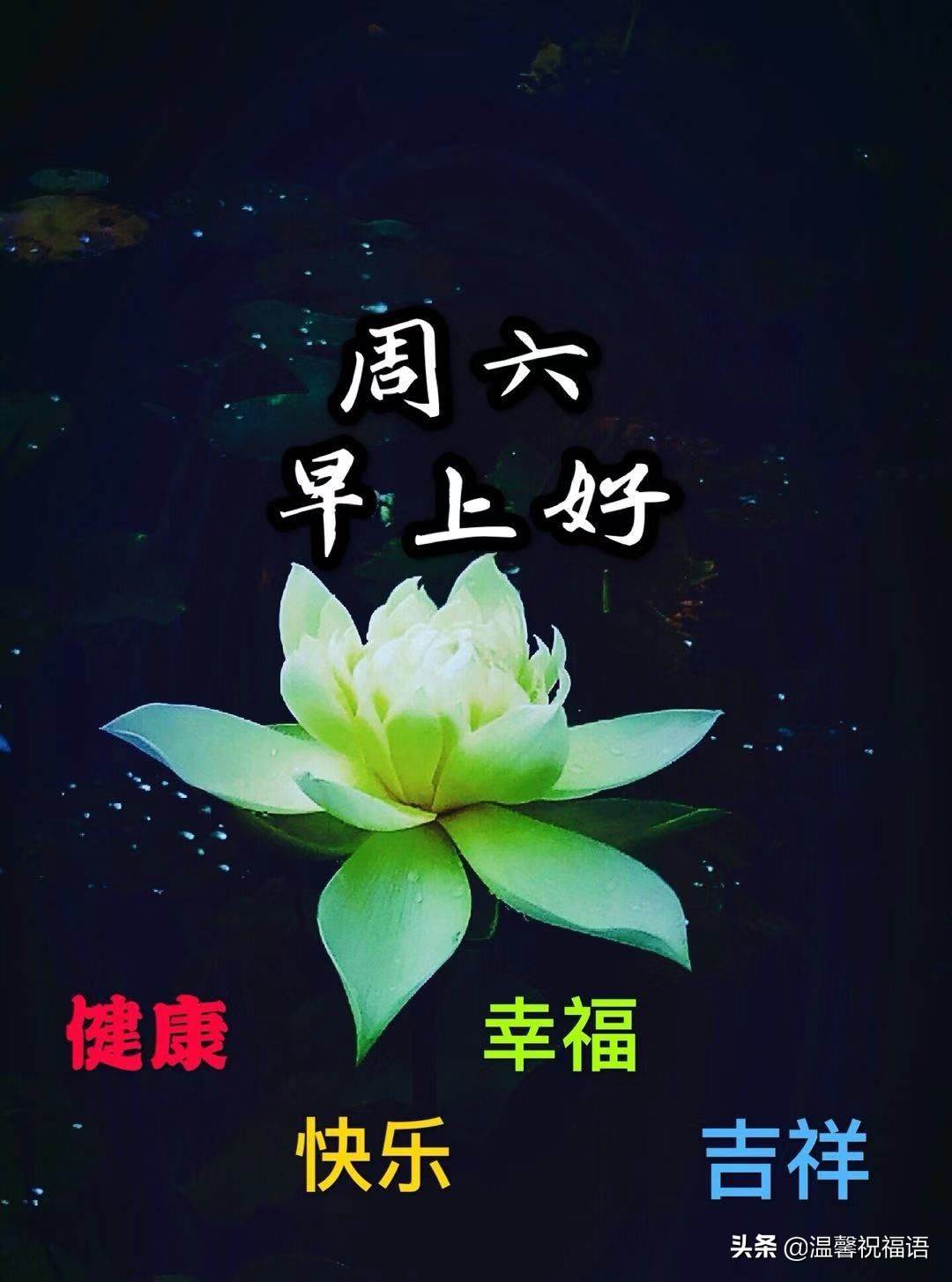 星期六早上好圖片帶字祝福語 周末早上好的圖片帶字