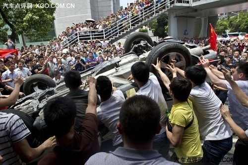 廣汽豐田率先出臺被砸日系車補償方案