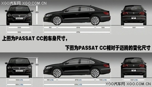 更名為大眾CC PASSAT CC車型簡介 