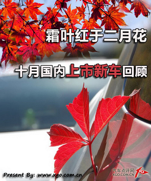 霜葉紅于二月花 十月國內上市新車回顧